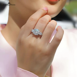 5 Carat Moissanite Ring Elegant