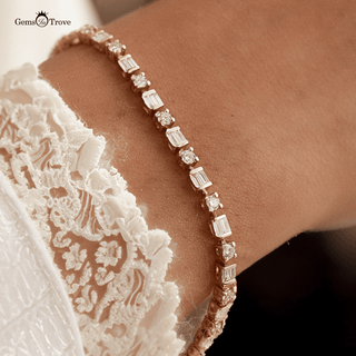 Luxury Diamond Gold Bracelet