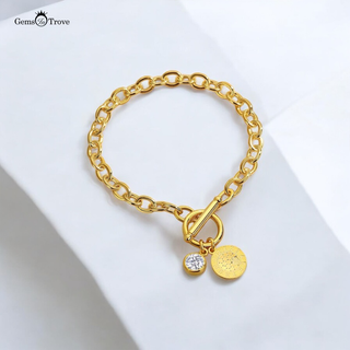 Charm Bracelet Classy Toggle