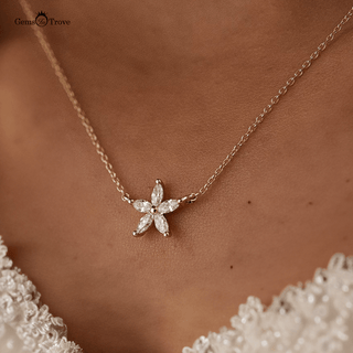 Marquise Diamond Star Pendant