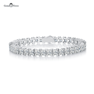 Princess cut Moissanite Bracelet