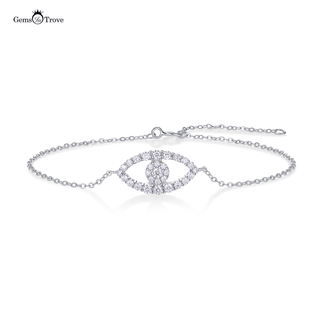 Moissanite Protection Evil Eye Bracelet