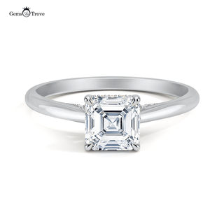 Hidden Halo Asscher Endless Romance