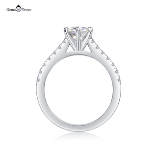 Classic Moissanite Solitaire Ring