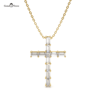 Religious Diamond Cross Necklace