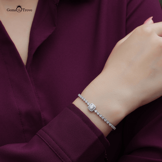 Eternal Sparkle Moissanite Bracelet