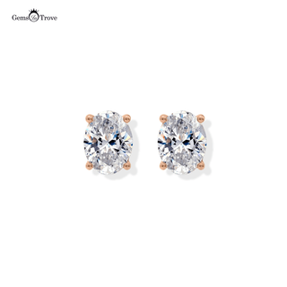 Eternal Love Spark Oval Studs