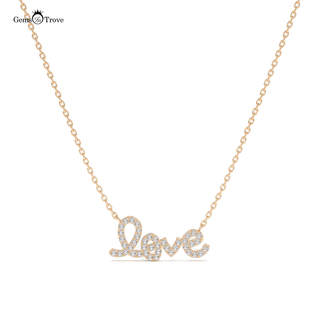 Diamond Love Pendant Necklace