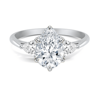 Pear Trio of Radiance Ring