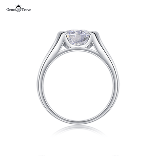 Gems Trove Moissanite Solitaire Ring