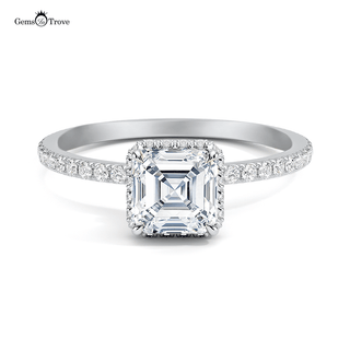 Majestic Asscher Halo Drape