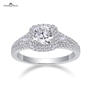 Celestial Cushion Moissanite Ring