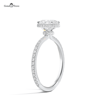 Majestic Asscher Halo Drape