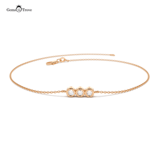 Minimal Gold Diamond Bracelet