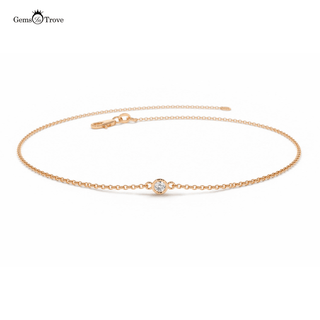 Minimalist Diamond Chain Bracelet