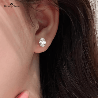 Eternal Love Spark Oval Studs