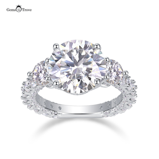 5 Carat Moissanite Ring Elegant