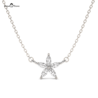 Marquise Diamond Star Pendant