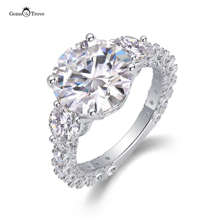 5 Carat Moissanite Ring Elegant